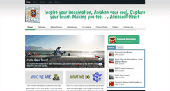 Desktop Screenshot of africanatheart.com