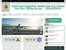 Tablet Screenshot of africanatheart.com